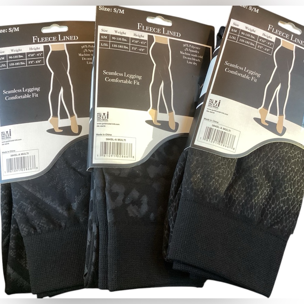 🌸Fleece Lined Cozy Leggings - Picture 4 of 6